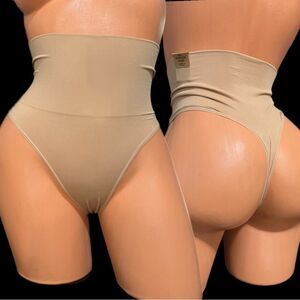 Victorias Secret Pink Seamless Shape Compression & Comfort High waist thong L